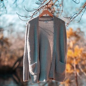 Grey sweater/cardigan from Garage